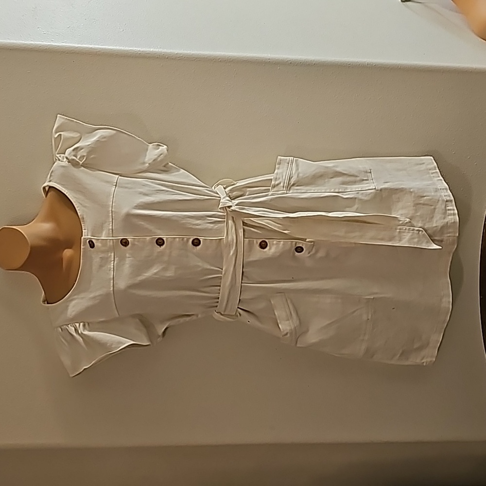 "So" creme-colored dress size XXL